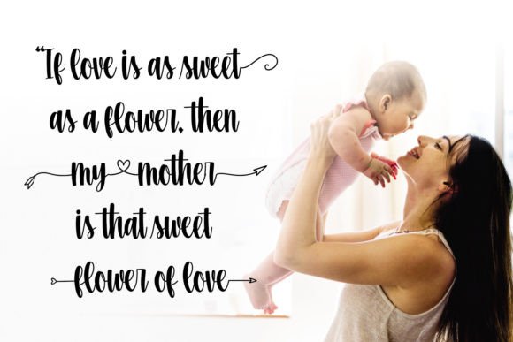 Best Mother Font preview 4