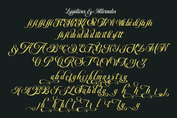 Artheria Font preview 4