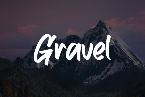 Gravel Font
