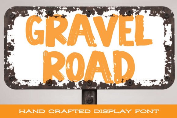 Gravel Road Font