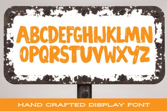 Gravel Road Font preview 2