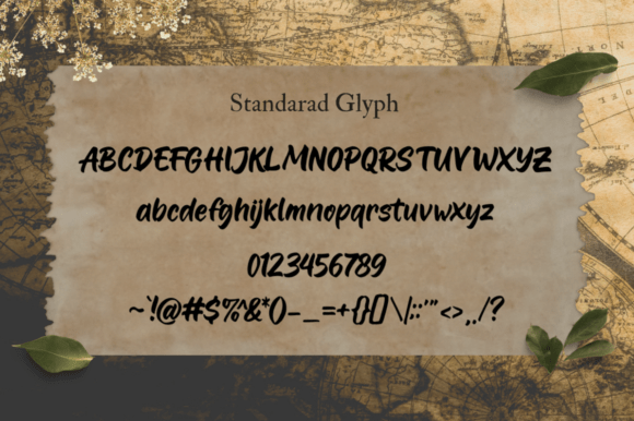 Gravura Font preview 3