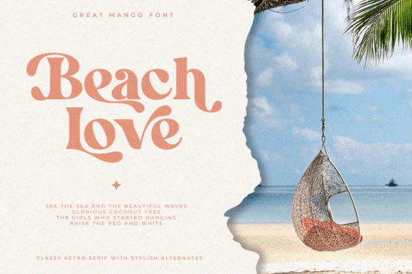 Great Mango Font preview 2