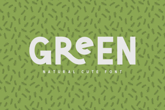 Green Font