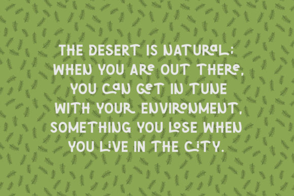 Green Font preview 3