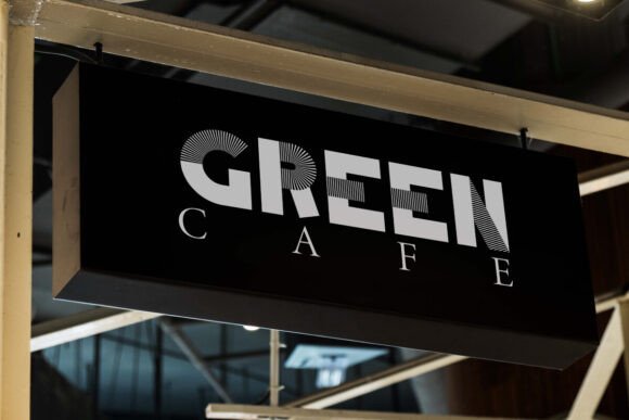 Green Highlight Font preview 2