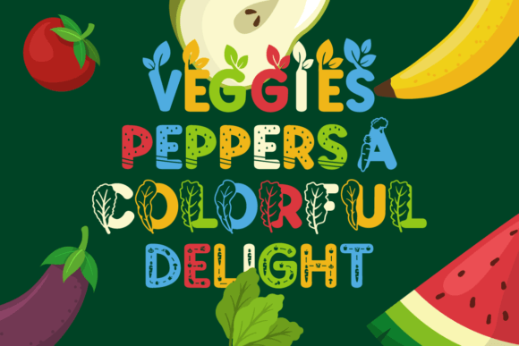 Green Delight Font preview 2