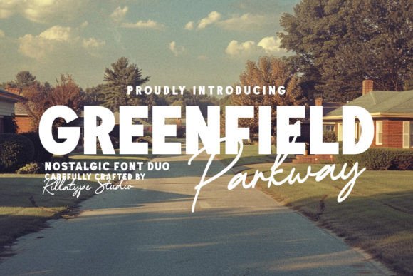 Greenfield Parkway Font