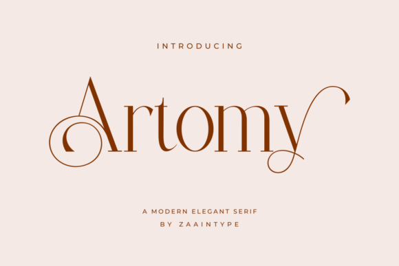 Artomy Font Artomy Font