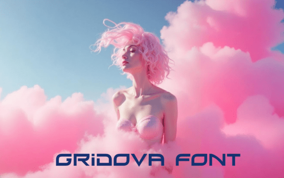 Gridova Font preview 2
