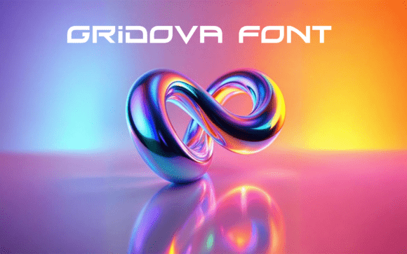 Gridova Font preview 4