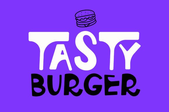 Grilled Noodle Font preview 4
