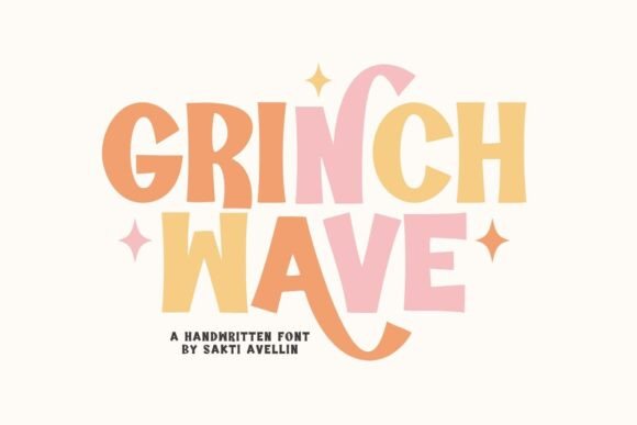 Grinch Wave Font