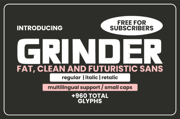 Grinder Font