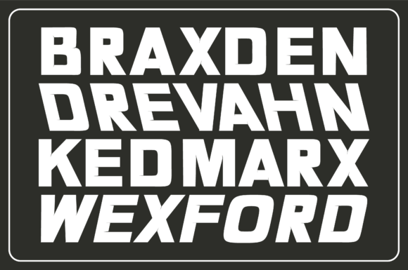 Grinder Font preview 2