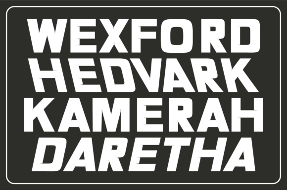 Grinder Font preview 3