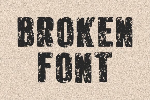 Grinz Grunge Font preview 2