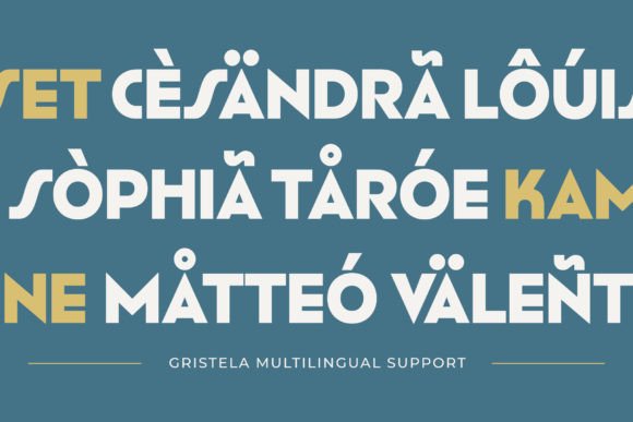 Gristela Font preview 4