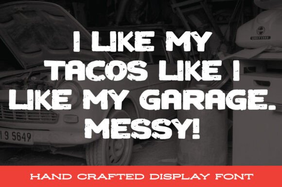 Grit Force Font preview 4
