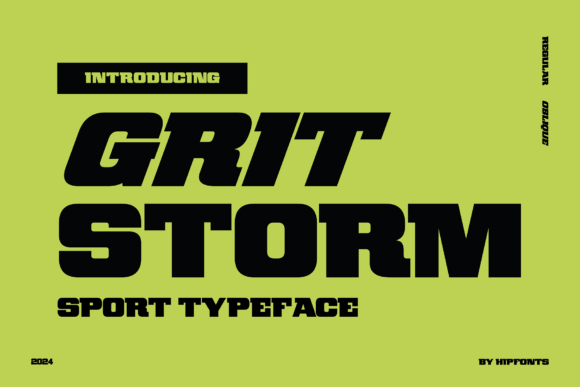 Gritstorm Font