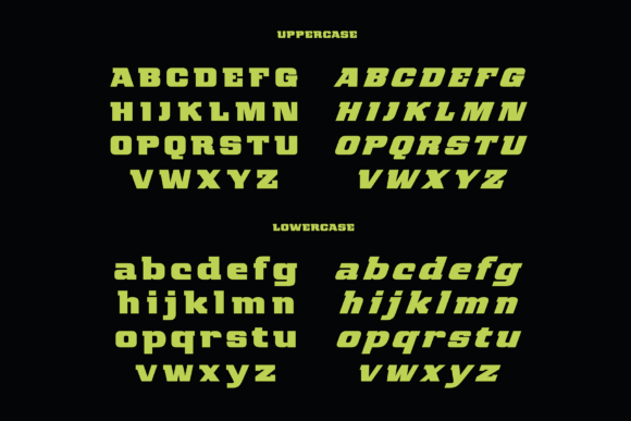 Gritstorm Font preview 2