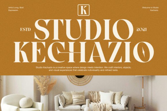 Groch Font preview 3