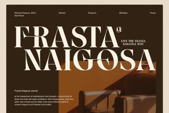 Groch Font preview 4
