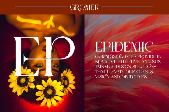 Gromer Font preview 4