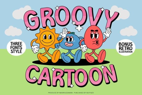 Groovy Cartoon Font