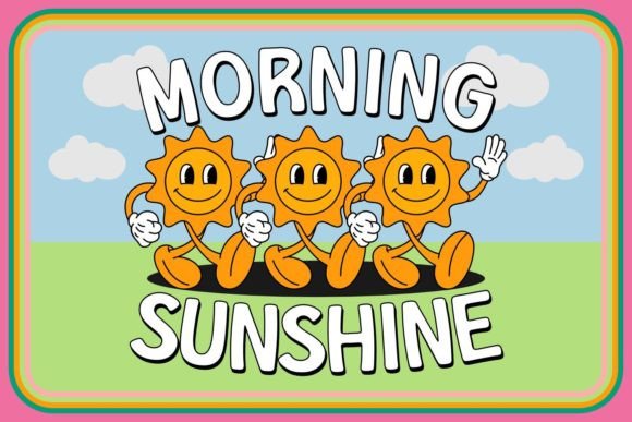 Groovy Cartoon Font preview 4