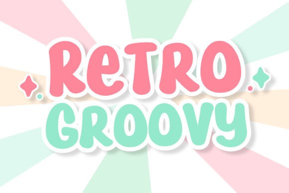 Groovy Cute Font preview 2