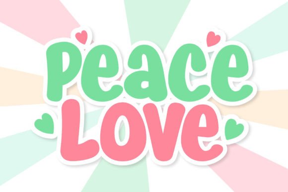 Groovy Cute Font preview 3