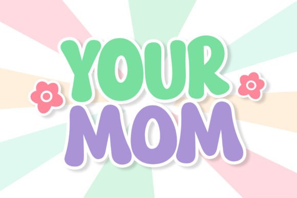 Groovy Cute Font preview 4