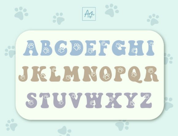 Groovy Dog Font preview 2