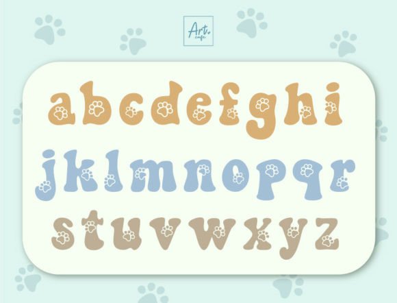 Groovy Dog Font preview 3