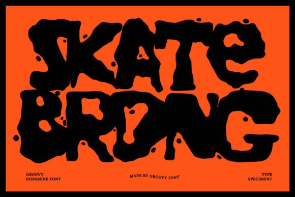 Groovy Dopamine Font preview 4