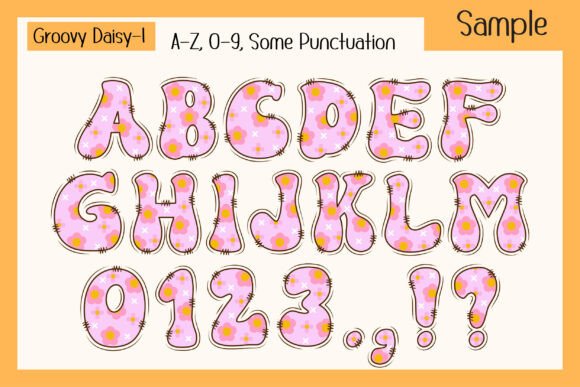 Groovy Daisy Font preview 3