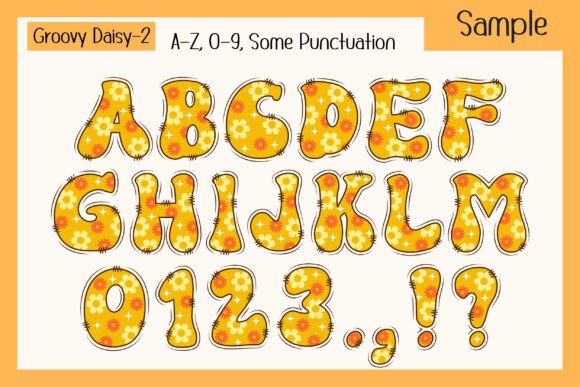 Groovy Daisy Font preview 4