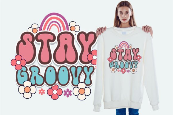 Groovy Flower Font preview 2