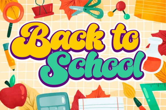 Groovy Kids Font preview 4