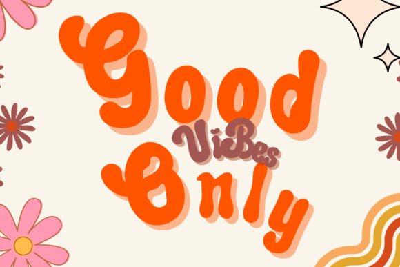 Groovy Love Font preview 2