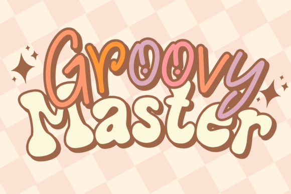 Groovy Master Font preview 2