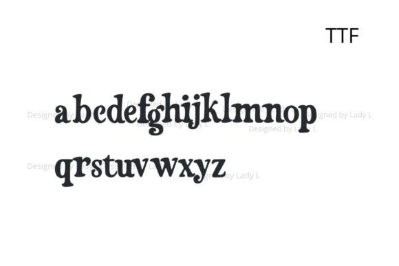 Groovy Newspaper Font preview 3