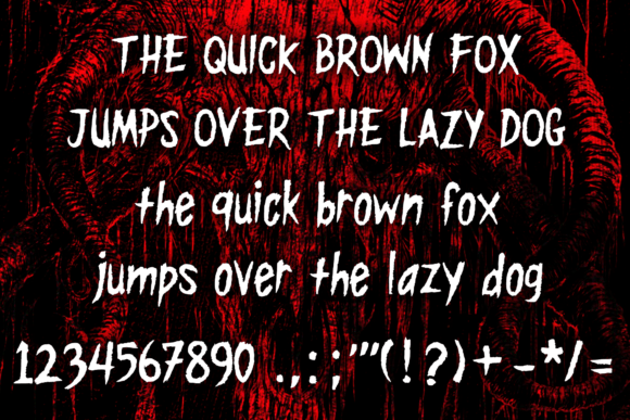 Black Metal Goat Font preview 4