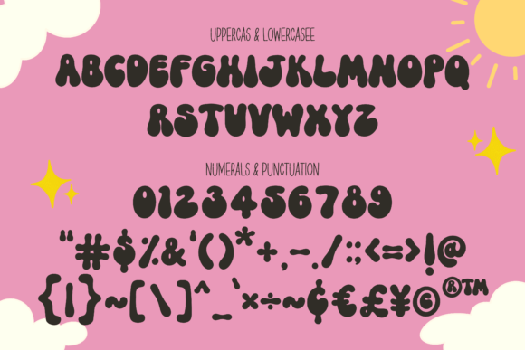 Groovy Party Font preview 2