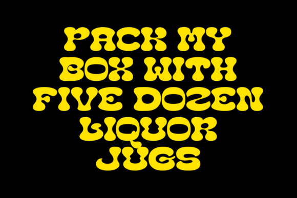 Groovy Pearl Font preview 2