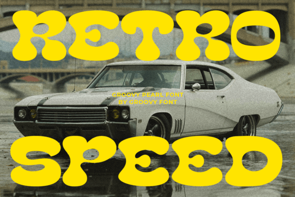 Groovy Pearl Font preview 4