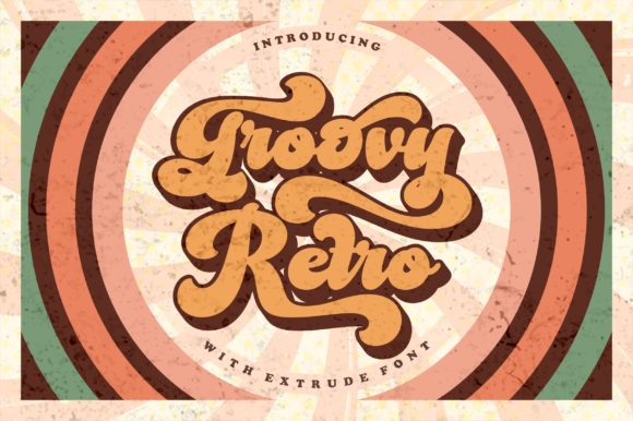 Groovy Retro Font Groovy Retro Font