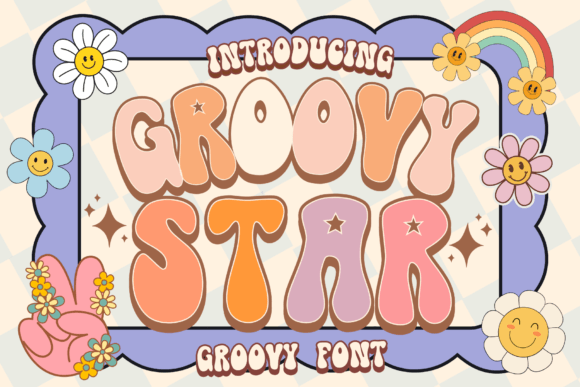 Groovy Star Font