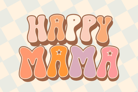Groovy Star Font preview 3